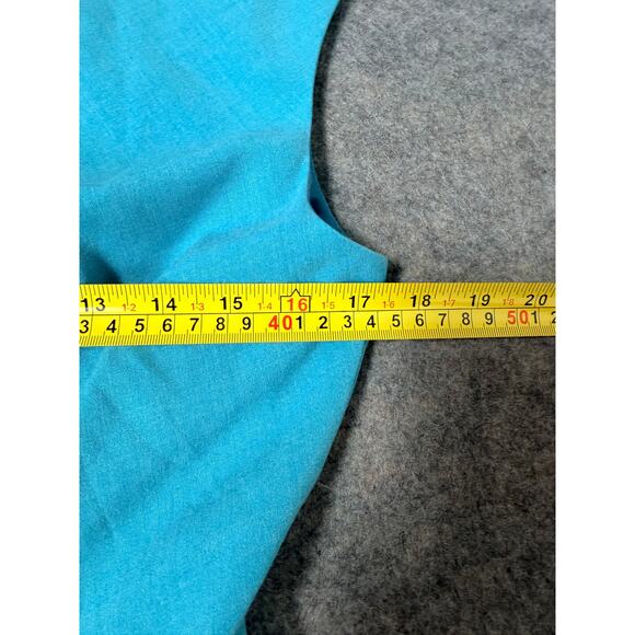 Calvin Klein Womens Dress Blue Aqua Sleeveless Pleated Bodice Knee Length Size 6 - Picture 8 of 11